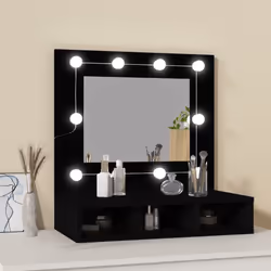 VidaXL 833520 miroir de salle de bain et armoire de rangement pour évier - Vue supplémentaire 4