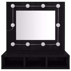 VidaXL 833520 miroir de salle de bain et armoire de rangement pour évier - Vue supplémentaire 6