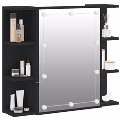 VidaXL 833536 miroir de salle de bain et armoire de rangement pour évier - Vue supplémentaire 4