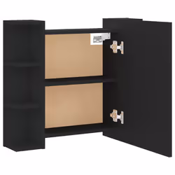 VidaXL 833536 miroir de salle de bain et armoire de rangement pour évier - Vue supplémentaire 8