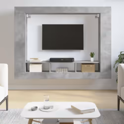 Avec un design à la fois tendance et pratique, ce meuble TV robuste deviendra un point central de votre pièce. Matériau durab ...