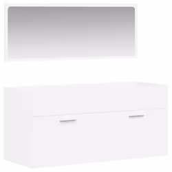 VidaXL 833884, Blanc, Bois, 1000 mm, 385 mm, 460 mm, 100 cm