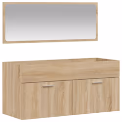 VidaXL 833886, Chêne, Bois, 1000 mm, 385 mm, 460 mm, 100 cm