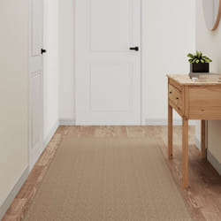 Tapis de couloir aspect sisal sable 80x400 cm - Vidaxl