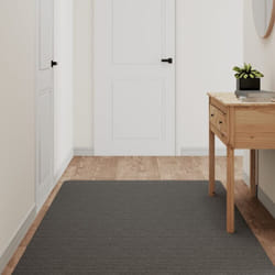 Vidaxl - Tapis de couloir anthracite 100x180 cm