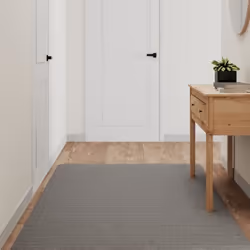 vidaXL Tapis de couloir gris 100x180 cm 355809