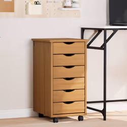 Cette armoire roulante avec tiroirs vous aide à mieux travailler en gardant les choses organisées et à portée de main. Roues  ...