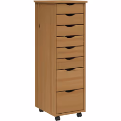 Cette armoire roulante avec tiroirs vous aide à mieux travailler en gardant les choses organisées et à portée de main. Roues  ...