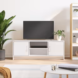 Avec un design élégant mais pratique, ce meuble TV est destiné à devenir un point de mire de votre pièce. Matériau durable :  ...