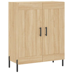 vidaXL Buffet haut Chêne sonoma 69,5x34x180 cm Bois d'ingénierie
