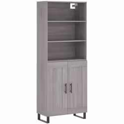 Cherchez-vous un buffet haut de gamme stylé ? Ce buffet haut ajoute un charme élégant à votre intérieur existant ! Matériau d ...