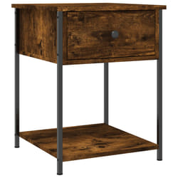 VidaXL 825847 Table de nuit et table de chevet Chêne
