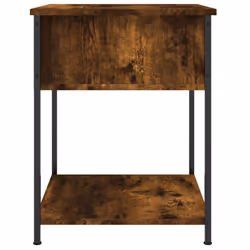 VidaXL 825847 Table de nuit et table de chevet Chêne - Vue supplémentaire 7