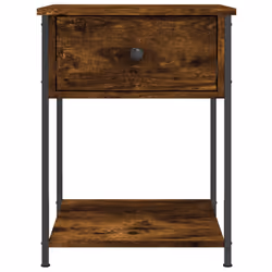 VidaXL 825848 Table de nuit et table de chevet Chêne - Vue supplémentaire 7