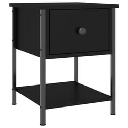 VidaXL 825853 Table de nuit et table de chevet Noir