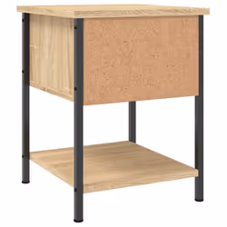 VidaXL 825855 Table de nuit et table de chevet Chêne - Vue supplémentaire 8