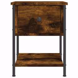 VidaXL 825857 Table de nuit et table de chevet Chêne - Vue supplémentaire 6