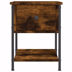 VidaXL 825858 Table de nuit et table de chevet Chêne - Vue supplémentaire 6