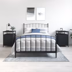 VidaXL 825864 Table de nuit et table de chevet Noir