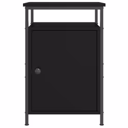 VidaXL 825864 Table de nuit et table de chevet Noir - Vue supplémentaire 7