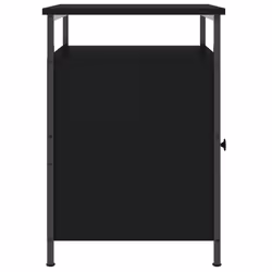 VidaXL 825864 Table de nuit et table de chevet Noir - Vue supplémentaire 8