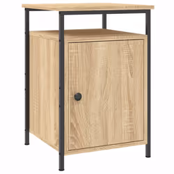 VidaXL 825866 Table de nuit et table de chevet Chêne