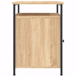 VidaXL 825866 Table de nuit et table de chevet Chêne - Vue supplémentaire 8