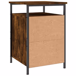 VidaXL 825867 Table de nuit et table de chevet Chêne - Vue supplémentaire 8