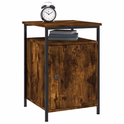 VidaXL 825868 Table de nuit et table de chevet Chêne - Vue supplémentaire 4