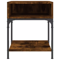 VidaXL 825878 Table de nuit et table de chevet Chêne - Vue supplémentaire 5