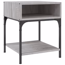 VidaXL 825880 Table de nuit et table de chevet Chêne - Vue supplémentaire 4
