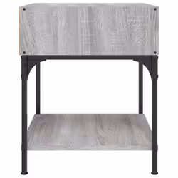 VidaXL 825880 Table de nuit et table de chevet Chêne - Vue supplémentaire 6