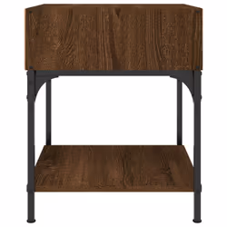 VidaXL 825882 Table de nuit et table de chevet Chêne - Vue supplémentaire 6