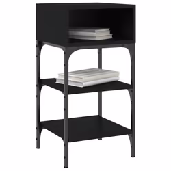 VidaXL 825884 Table de nuit et table de chevet Noir