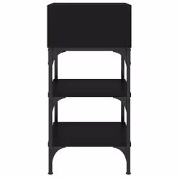 VidaXL 825884 Table de nuit et table de chevet Noir - Vue supplémentaire 6