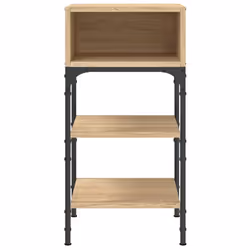 VidaXL 825886 Table de nuit et table de chevet Chêne - Vue supplémentaire 5