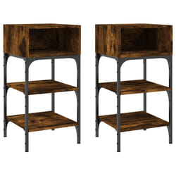 VidaXL 825888 Table de nuit et table de chevet Chêne