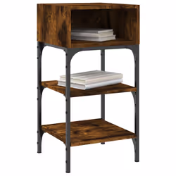 VidaXL 825888 Table de nuit et table de chevet Chêne - Vue supplémentaire 3