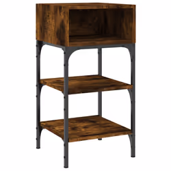 VidaXL 825888 Table de nuit et table de chevet Chêne - Vue supplémentaire 4