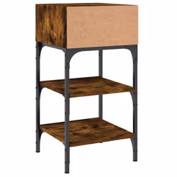 VidaXL 825888 Table de nuit et table de chevet Chêne - Vue supplémentaire 7