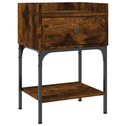 VidaXL 825897 Table de nuit et table de chevet Chêne