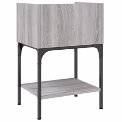 VidaXL 825899 Table de nuit et table de chevet Chêne - Vue supplémentaire 6