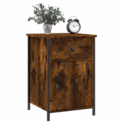 VidaXL 825907 Table de nuit et table de chevet Chêne