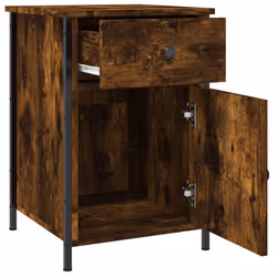 VidaXL 825907 Table de nuit et table de chevet Chêne - Vue supplémentaire 6