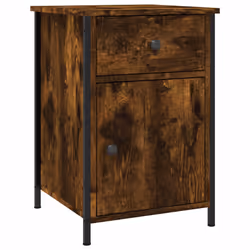 VidaXL 825908 Table de nuit et table de chevet Chêne - Vue supplémentaire 5