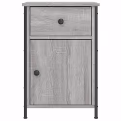 VidaXL 825909 Table de nuit et table de chevet Chêne - Vue supplémentaire 5