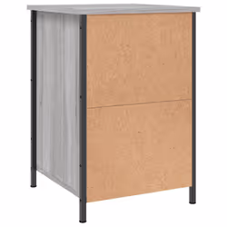 VidaXL 825909 Table de nuit et table de chevet Chêne - Vue supplémentaire 8