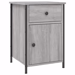 VidaXL 825910 Table de nuit et table de chevet Chêne - Vue supplémentaire 5