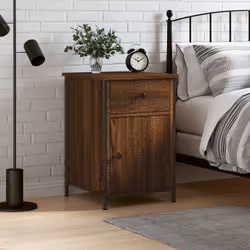 VidaXL 825911 Table de nuit et table de chevet Chêne