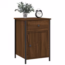 VidaXL 825911 Table de nuit et table de chevet Chêne